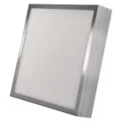 LED felületi lámpatest NEXXO, négyzet, ezüst, 21W, CCT