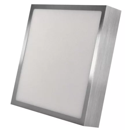 LED felületi lámpatest NEXXO, négyzet, ezüst, 21W, CCT