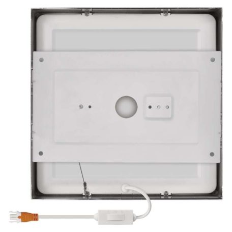 LED felületi lámpatest NEXXO, négyzet, ezüst, 21W, CCT