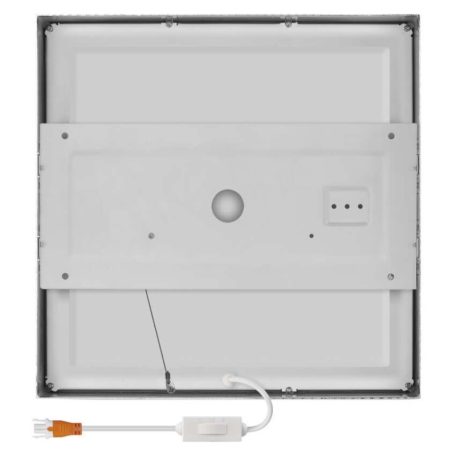 LED felületi lámpatest NEXXO, négyzet, ezüst, 28,5W, CCT