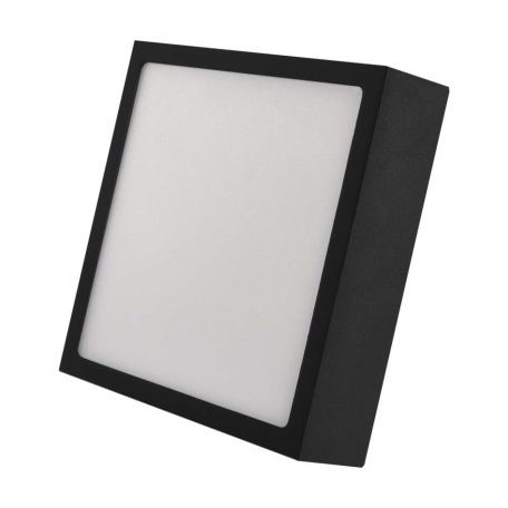 LED felületi lámpatest NEXXO, négyzet, fekete, 12,5W, CCT