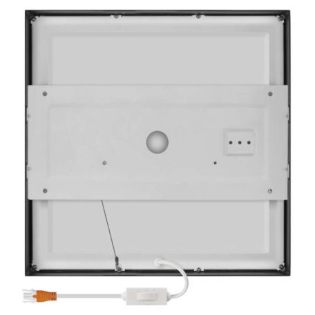 LED felületi lámpatest NEXXO, négyzet, fekete, 28,5W, CCT