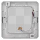 LED felületi lámpatest RUBIC, négyzet, fehér, 9W, természetes fehér