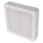 LED felületi lámpatest RUBIC, négyzet, fehér, 24W, természetes fehér