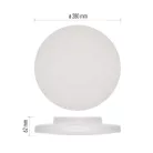 LED felületi lámpatest DIONI kerek, fehér, 15W, CCT