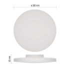 LED felületi lámpatest DIONI kerek, fehér, 18W, CCT