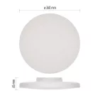 LED felületi lámpatest DIONI kerek, fehér, 18W, CCT
