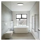 LED-es felületi lámpatest DIONI kerek, fekete, 18W, változtatható CCT-vel