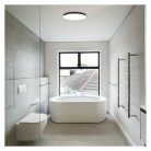 LED-es felületi lámpatest DIONI kerek, fekete, 32W, változtatható CCT-vel