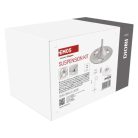 Függő készlet led lum. fehér