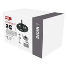 Függő készlet led lum. fekete