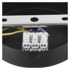 Függő készlet led lum. fekete