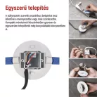 EMOS LED vészvilágító lámpatest ORSU 2W 300lm 3 óra