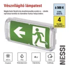 EMOS LED vészvilágító lámpatest NESSI 4W 3 óra IP66