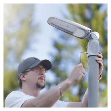 LED-es közvilágítási lámpatest SOLIS 50W, 6000 lm, semleges fehér