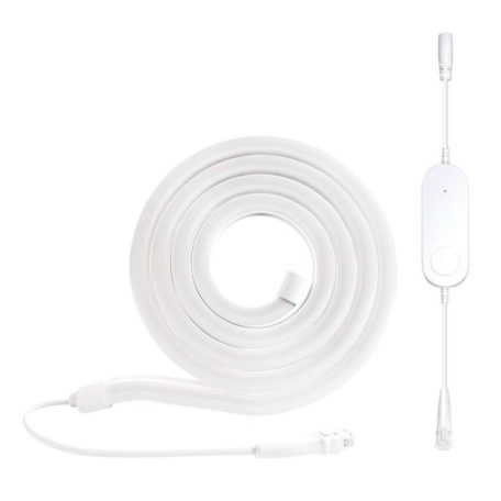 GoSmart Rugalmas LED szalag NEON fehér, 3 m, 23 W, RGBIC dimmelhető, WiFi