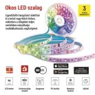 GoSmart LED szalag WiFi 5m, 22W, 1400lm, RGB/CCT