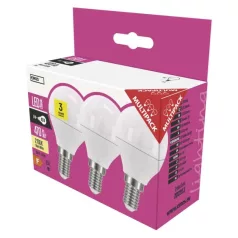   LED izzó Classic Mini Globe / E14 / 5 W (40 W) / 470 lm / meleg fehér