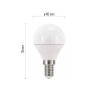 LED izzó Classic Mini Globe / E14 / 5 W (40 W) / 470 lm / meleg fehér