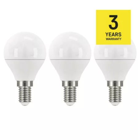 LED izzó Classic Mini Globe / E14 / 5 W (40 W) / 470 lm / meleg fehér