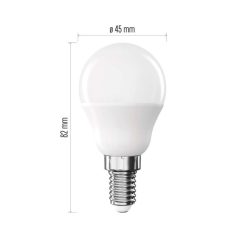   LED izzó Classic Mini Globe / E14 / 2,5 W (32 W) / 350 lm / Meleg fehér