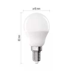   LED izzó Classic Mini Globe / E14 / 2,5 W (32 W) / 350 lm / Természetes fehér