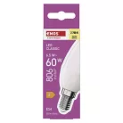 LED izzó Classic gyertya / E14 / 6,5 W (60 W) / 806 lm / Meleg fehér