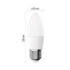 LED izzó Classic gyertya / E27 / 4,2 W (40 W) / 470 lm / Természetes fehér
