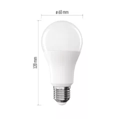   LED izzó Classic A60 / E27 / 14 W (120 W) / 1901 lm / Meleg fehér