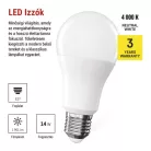 LED izzó Classic A60 / E27 / 14 W (120 W) / 1901 lm / Természetes fehér