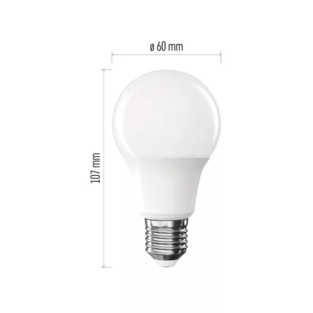 LED izzó Classic A60 / E27 / 4 W (40 W) / 470 lm / Természetes fehér