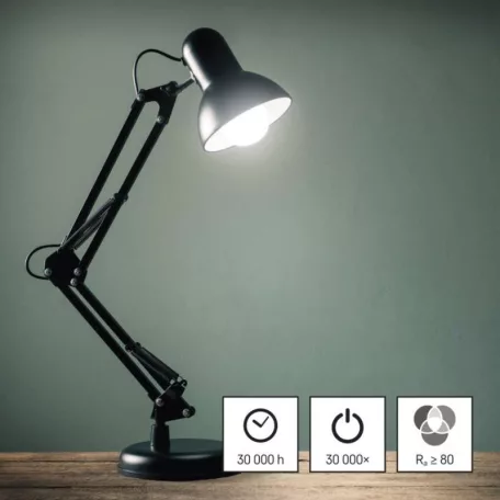 LED izzó Classic A60 / E27 / 9,5 W (75 W) / 1055 lm / Természetes fehér