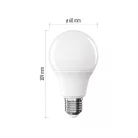 LED izzó Classic A60 / E27 / 9,5 W (75 W) / 1055 lm / Hideg fehér