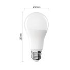 LED izzó Classic A60 / E27 / 13 W (100 W) / 1521 lm / Hideg fehér