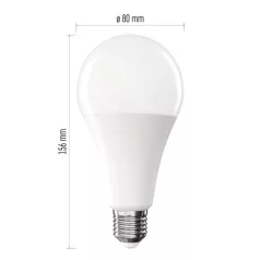   LED izzó Classic A80 / E27 / 20 W (150 W) / 2452 lm / Természetes fehér