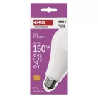 LED izzó Classic A80 / E27 / 20 W (150 W) / 2452 lm / Természetes fehér