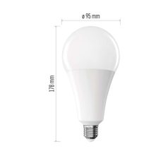   LED izzó Classic A95 / E27 / 28 W (200 W) / 3452 lm / Meleg fehér