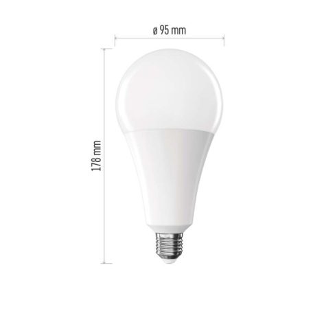 LED izzó Classic A95 / E27 / 28 W (200 W) / 3452 lm / Meleg fehér