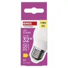 LED izzó Classic Mini Globe / E27 / 2,5 W (32 W) / 350 lm / Meleg fehér