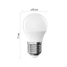 LED izzó Classic Mini Globe / E27 / 4,2 W (40 W) / 470 lm / Természetes fehér