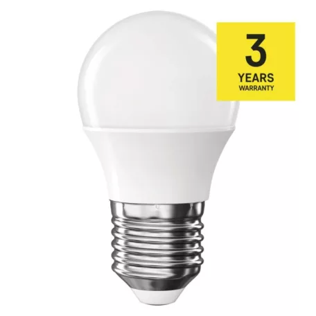 LED izzó Classic Mini Globe / E27 / 6,5 W (60 W) / 806 lm / Hideg fehér