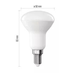   LED izzó Classic R50 / E14 / 4,2 W (40 W) / 470 lm / Természetes fehér