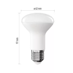   LED izzó Classic R63 / E27 / 7 W  (60 W) / 806 lm / Meleg fehér