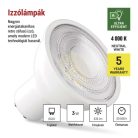 LED izzó Classic MR16 A CLASS/ GU10 / 3 W (40 W) / 535 lm / Természetes fehér