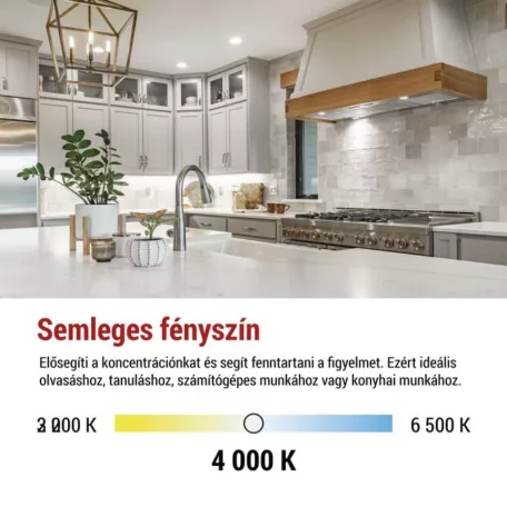 LED izzó Classic MR16 A CLASS/ GU10 / 3 W (40 W) / 535 lm / Természetes fehér