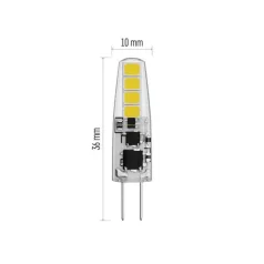   LED izzó Classic JC / G4 / 1,9 W (21 W) / 200 lm / meleg fehér