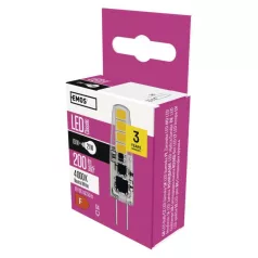   LED izzó Classic JC / G4 / 1,9 W (21 W) / 200 lm / természetes fehér