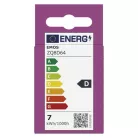 LED izzó Classic MR16 fehér/ GU10 / 7 W (72 W) / 1000 lm / Hideg fehér