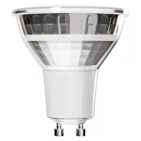 LED izzó Classic MR16 ezüst/ GU10 / 3 W (32 W) / 345 lm / Meleg fehér