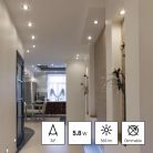 LED izzó Classic MR16 / GU10 / 5,8 W (75 W) / 565 lm / Természetes fehér